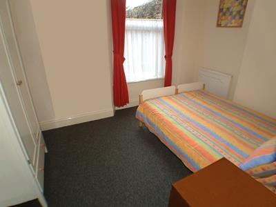 Bedroom in this student flat