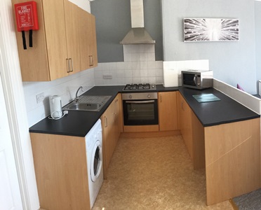 Kitchen in this student flat